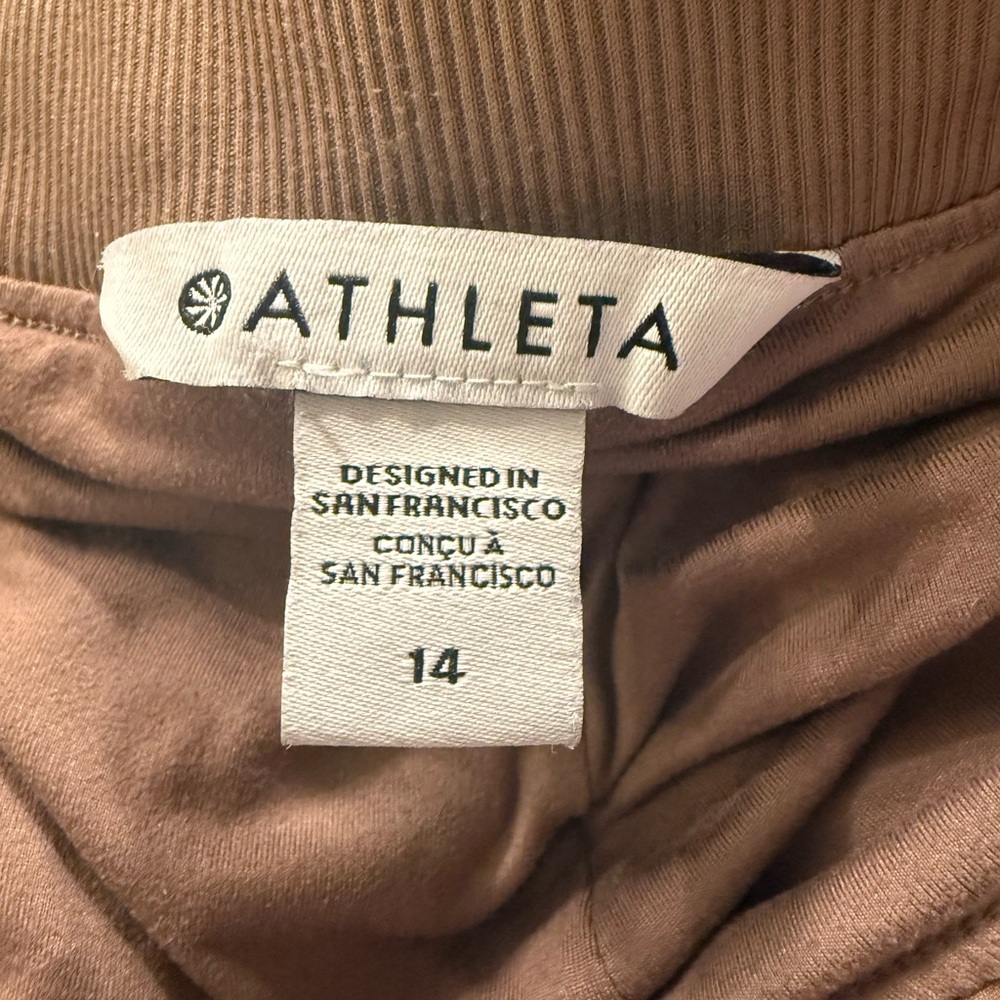 Athleta Brooklyn Ankle Pant in Mineral Brown Size 14 - Picture 6 of 7